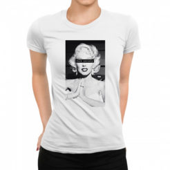 Marylin Monroe koszulka damska biała
