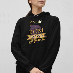 bombowa mama bluza z kapturem damska