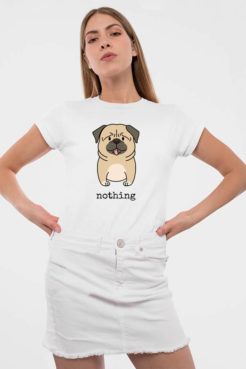 pies nothing koszulka damska