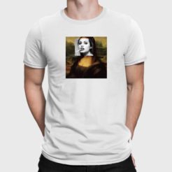 koszulka męska monalisa parodia