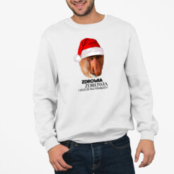 Bluza Biała Janusz Nosacz Święta