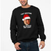 Czarna Bluza Świąteczna Janusz Nosacz Last Christmas