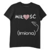 Koszulka personalizowana z napisem miłość imiona pary