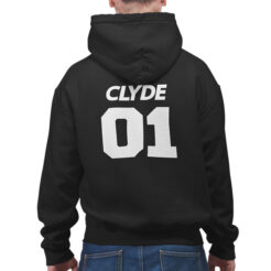 bluza z kapturem dla par bonnie i clyde