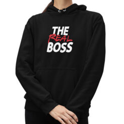 Bluza z kapturem The Real Boss bluzy dla par