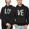 Bluzy dla par z napisem Love
