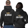 bluzy dla par king queen prezent na walentynki