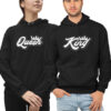Bluzy dla par King Queen Prezent na walentynki