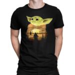 Koszulka Star Wars - Yoda Mandalorianin