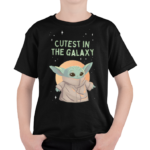 Koszulka Dziecięca Star Wars -Baby Yoda "Galaxy"
