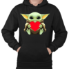 Bluza z Kapturem - Star Wars- Baby Yoda "Serce"
