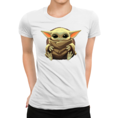 Koszulka Damska Star Wars- Baby Yoda "Sweetie"
