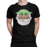 Koszulka Męska Star Wars- Baby Yoda "Kapsuła"