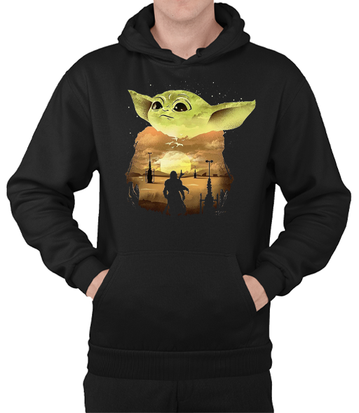 Bluza z Kapturem - Star Wars- Baby Yoda "Mandalorian"