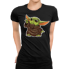 Koszulka Damska Star Wars- Baby Yoda "Give me"