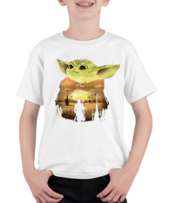 Koszulka Dziecięca Star Wars -Baby Yoda "Mandalorian"