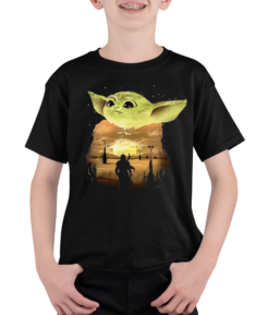 Koszulka Dziecięca Star Wars -Baby Yoda "Mandalorian"